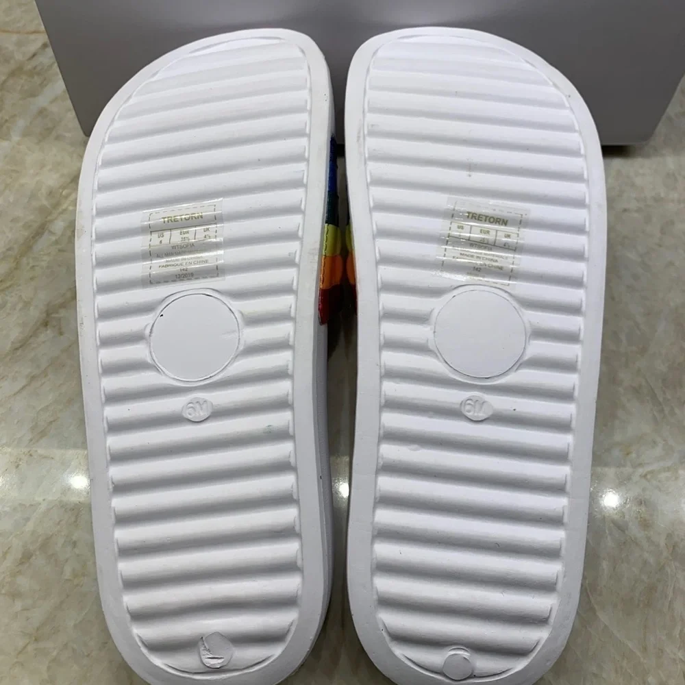 Tretorn Sofia Rainbow Slide Sandal - Picture 8 of 9